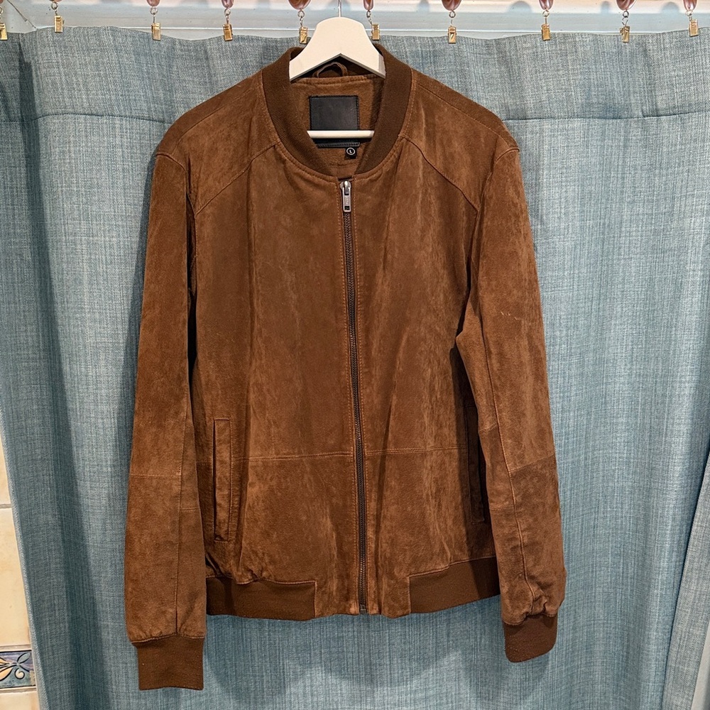 Blank NYC Brown Suede Jacket
